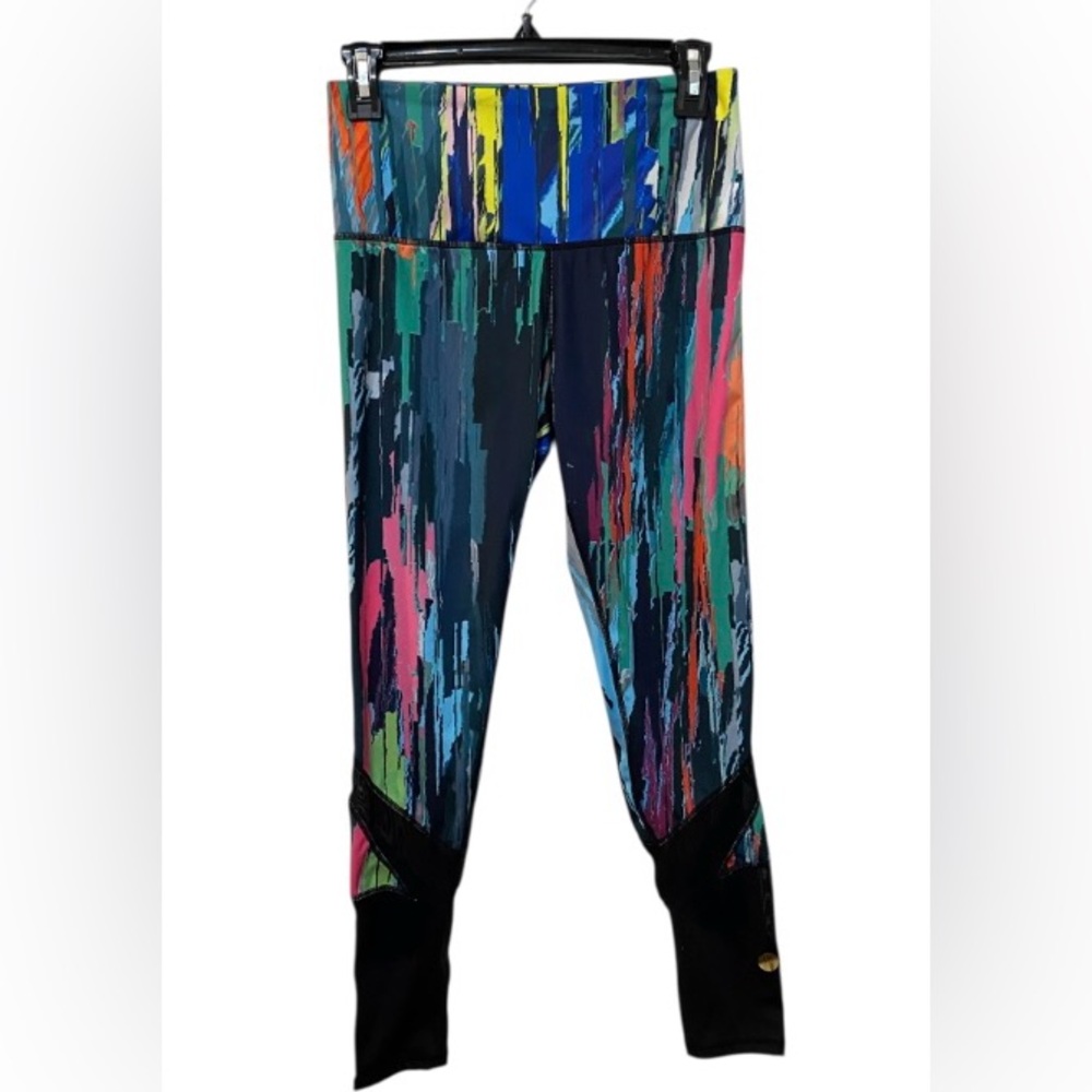 🍂 Active by Mazu Colorful Abstract Leggings | Size Small